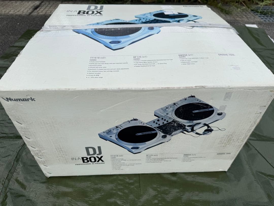 NUMARK ヌマーク DJ BOX SET TT1610✖️2台➕ミキサーセット