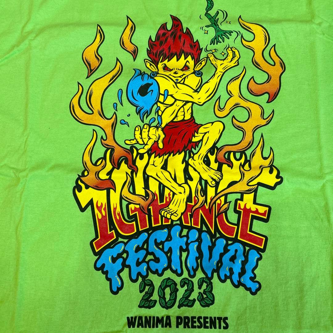 WANIMA】ワンチャンフェス Tシャツ2023 【XL】 - メルカリ
