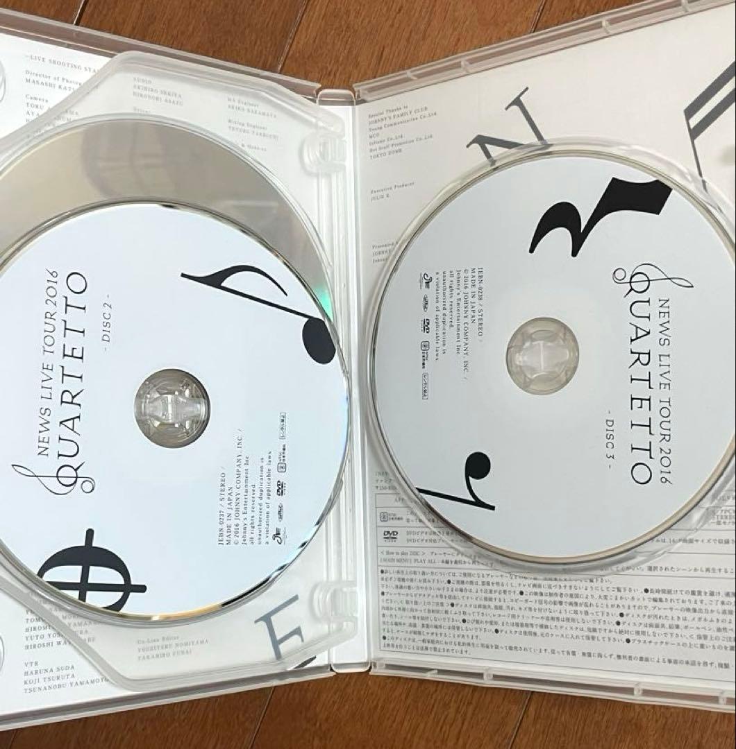 NEWS LIVE TOUR 2016 QUARTETTO - メルカリ
