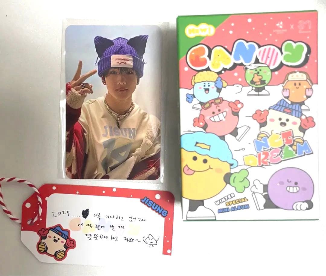 nct dream candy box トレカ エバーランド チソン セット Pre-Order] NCT DREAM Candy Official Merchandise - Random Trading