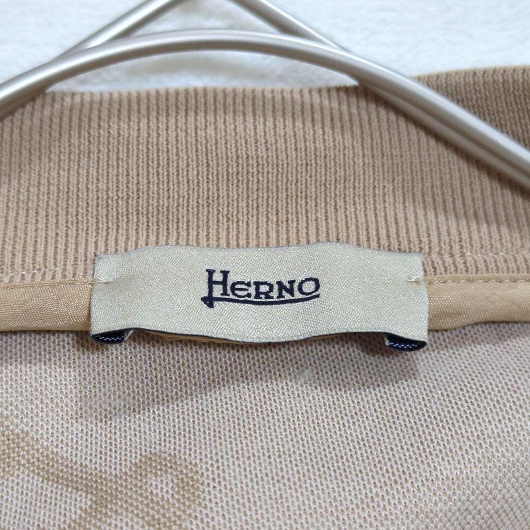 HERNO 42 近年モデル 総ロゴ モノグラム カーディガン ブラウン - メルカリ