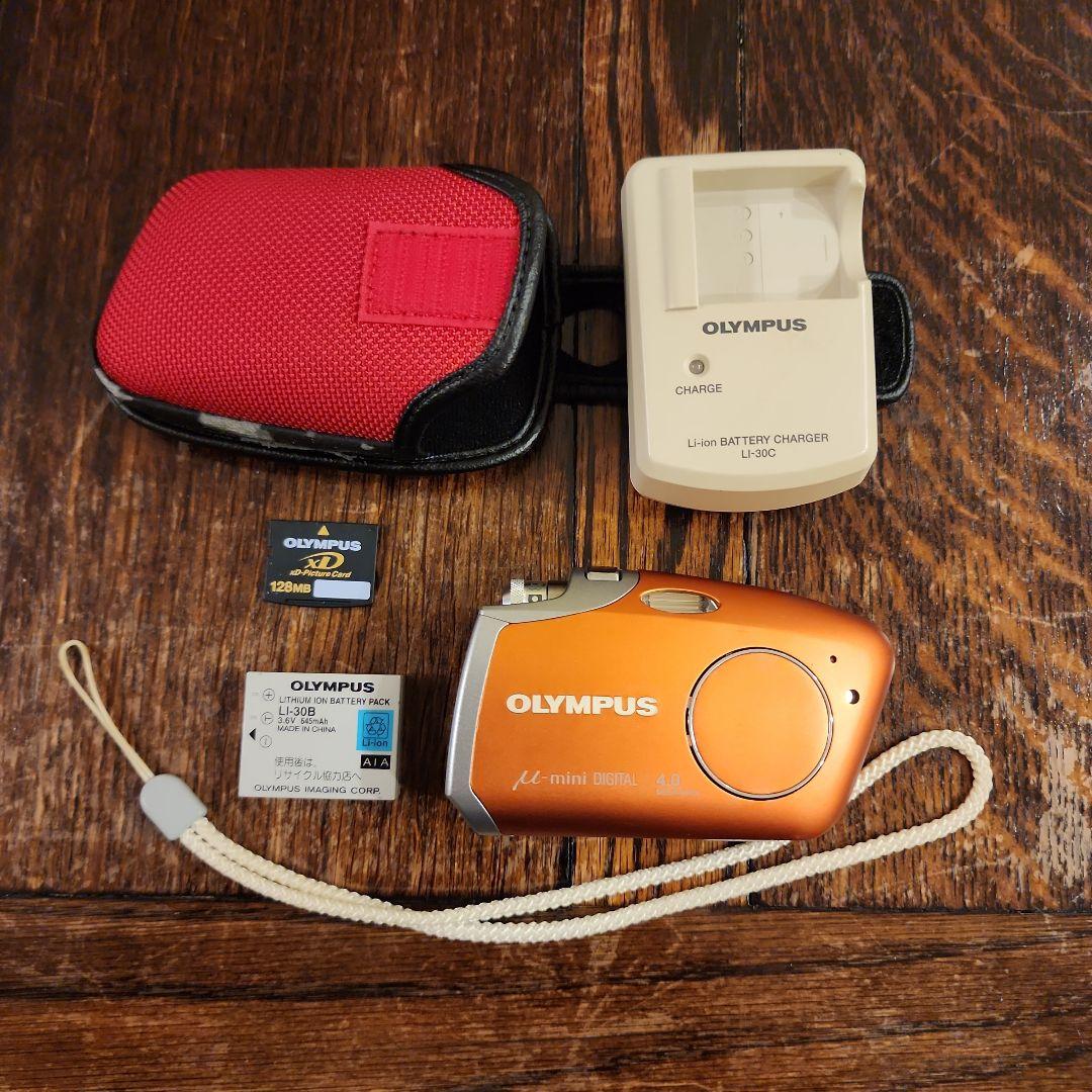 OLYMPUS μ mini DIGITAL(ピクチャーカード128MB付) OLYMPUSの μ-mini DIGITAL と、xD-Picture Card と、Woody-1の話