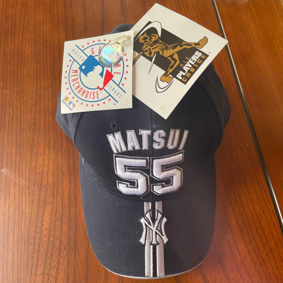 ニューヨークヤンキース松井秀喜選手キャップ - メルカリ