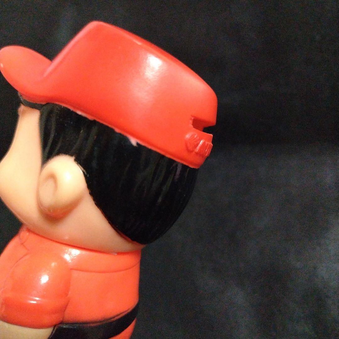 当時物 オートバックス ソフビ 貯金箱 エンジニア坊や スパナ