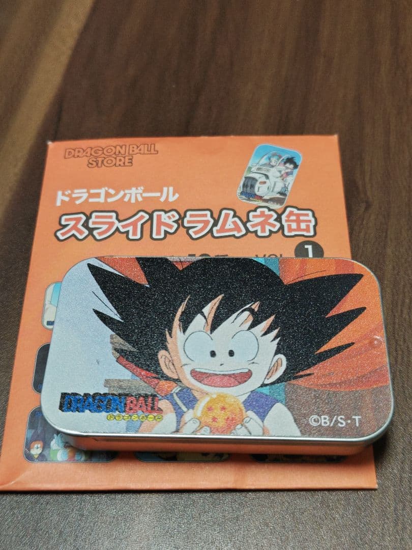 お値下げ④ドラゴンボールストア 限定 ラムネ 缶 孫悟空 顔 - メルカリ