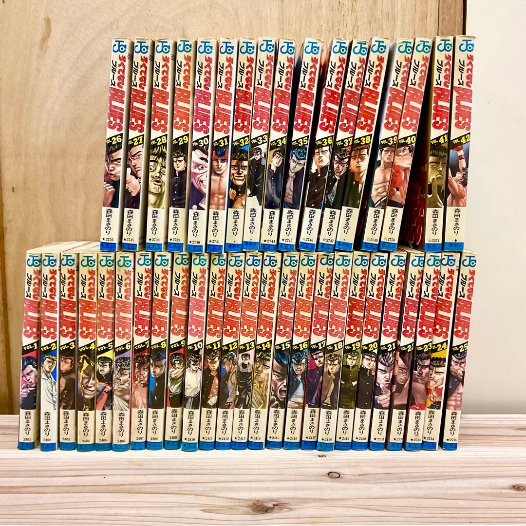 森田まさのり ろくでなしブルース 全巻 1〜42巻セット - メルカリ