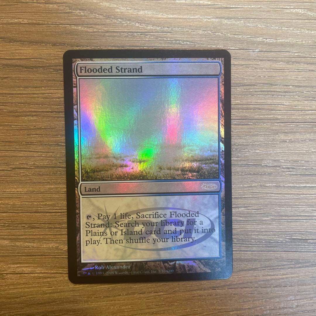 溢れかえる岸辺 / Flooded Strand ジャッジ褒賞 Foil ミントモール / MINT GAMES MTG(東日本橋) / ○SALE○【ZNE】【JPN
