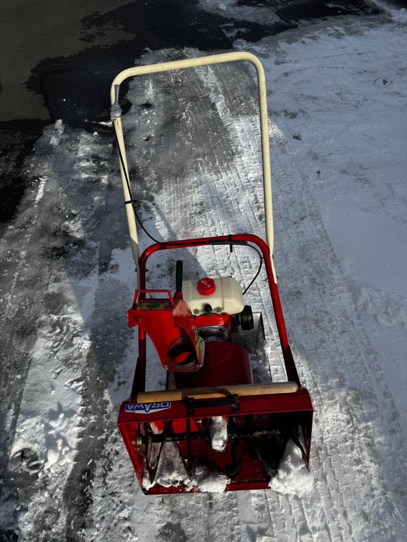 オガワ ハンディ―ラッセル除雪機 HR-450 引取限定 - メルカリ