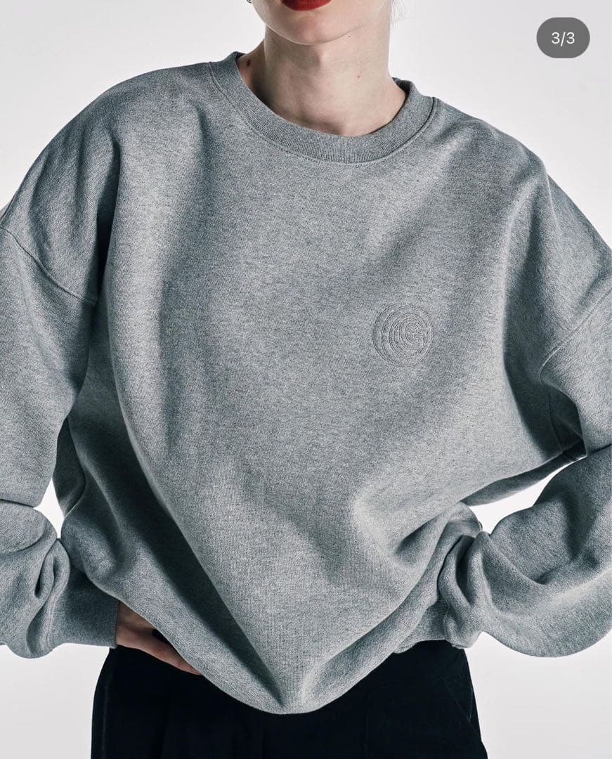 GADID ANONIEM JOHN / GRAY トレーナー