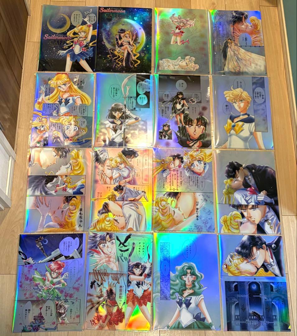 新品 セーラームーンカフェ 限定 2025オーロラクリアファイル 16枚