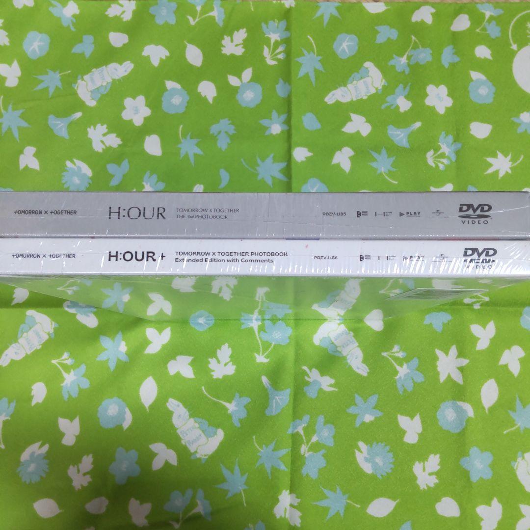 【新品未開封✨＆おまけ】TXT H:OUR DVD 2セット　フォトブック