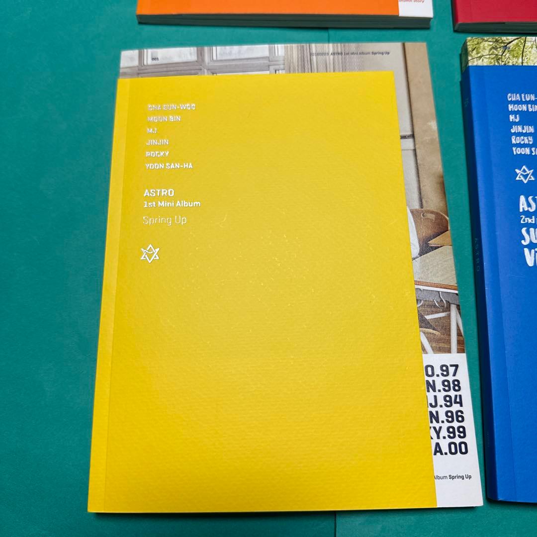 ASTRO 四季 アルバム チャウヌ トレカ 証明写真 ウヌ Spring - メルカリ
