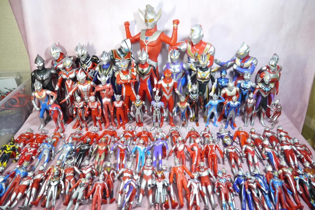 ウルトラヒーローシリーズ　ビッグサイズソフビフィギュア　ウルトラマン　100体 🎉一応コンプ🎉 【ソフビ雑談】全ウルトラビッグソフビを眺めながら
