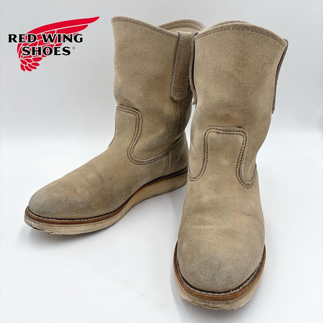REDWING レッドウィング 8168 スエード ペコスブーツ 6 約24㎝ RED WING SHOES（レッドウィング） REDWING メンズ ブーツ 9インチ