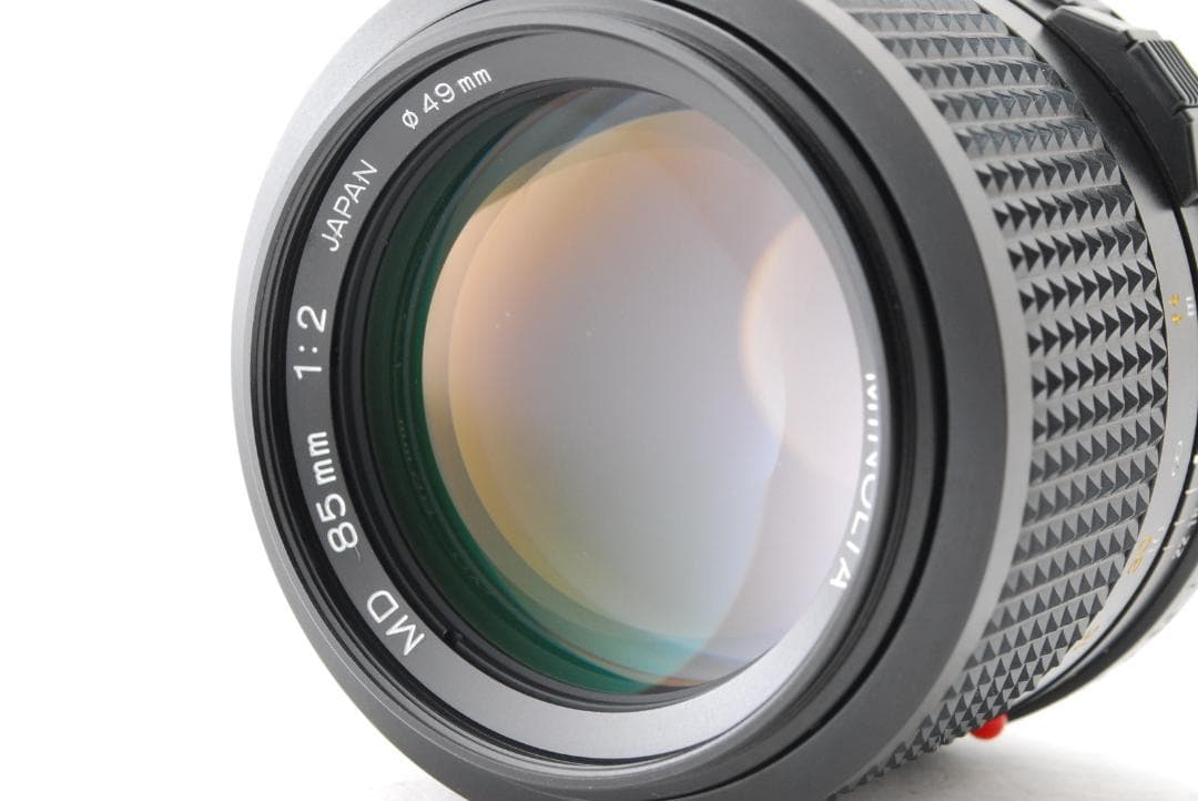 極美品 MINOLTA MD 85mm f/2 レンズ #284 - メルカリ