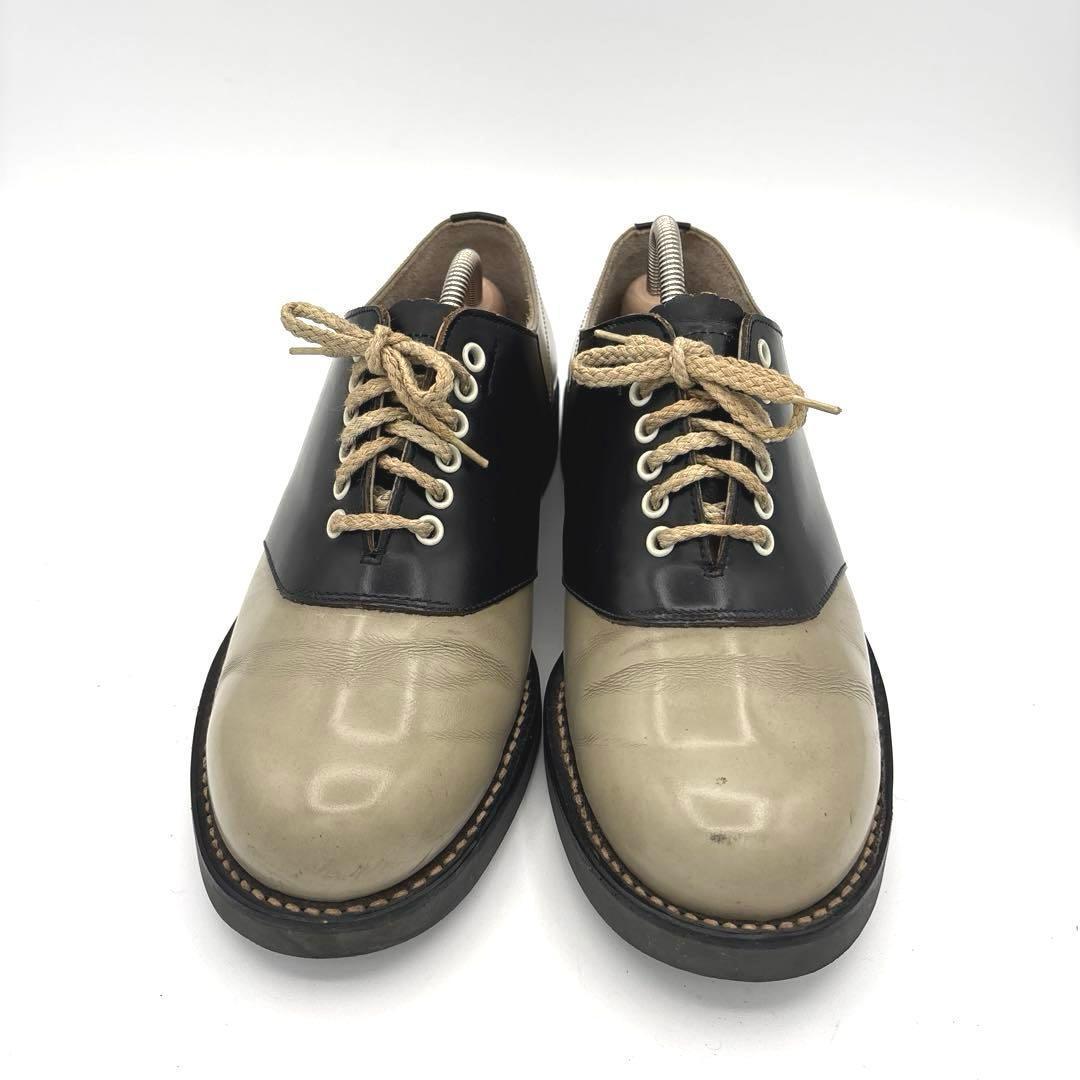 リーガル サドルシューズ 24.5 グレー ブラック バイカラー 2051