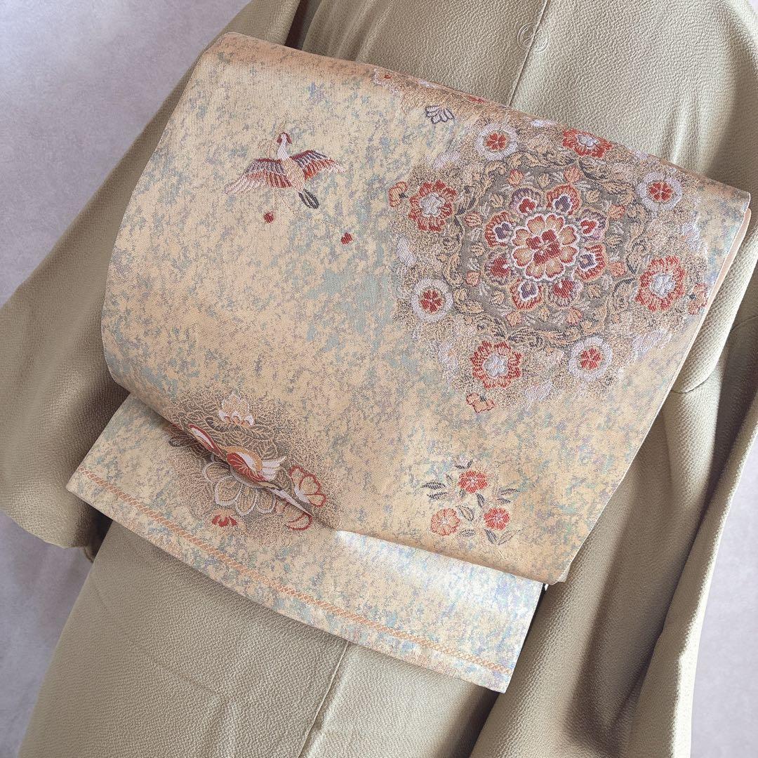 色無地 フルセット 着物 正絹 卒業式 入学式 一つ紋 落款 J10 - メルカリ