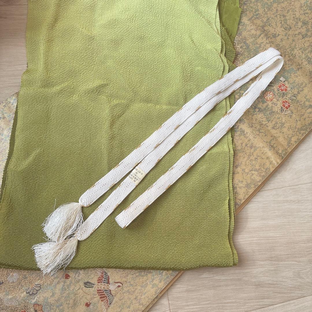 色無地 フルセット 着物 正絹 卒業式 入学式 一つ紋 落款 J10 - メルカリ