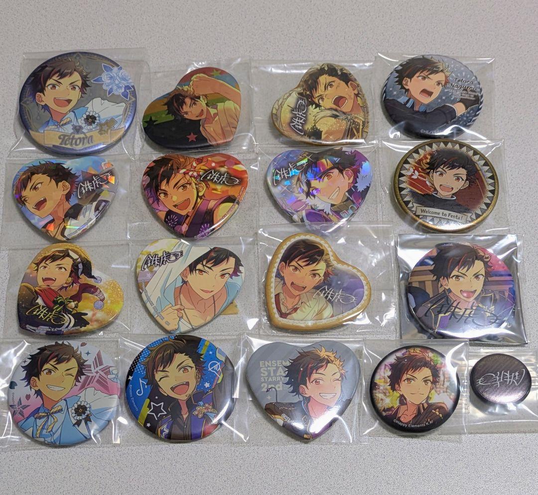 匿名発送・バラ売り可】南雲鉄虎 缶バッジセット - メルカリ