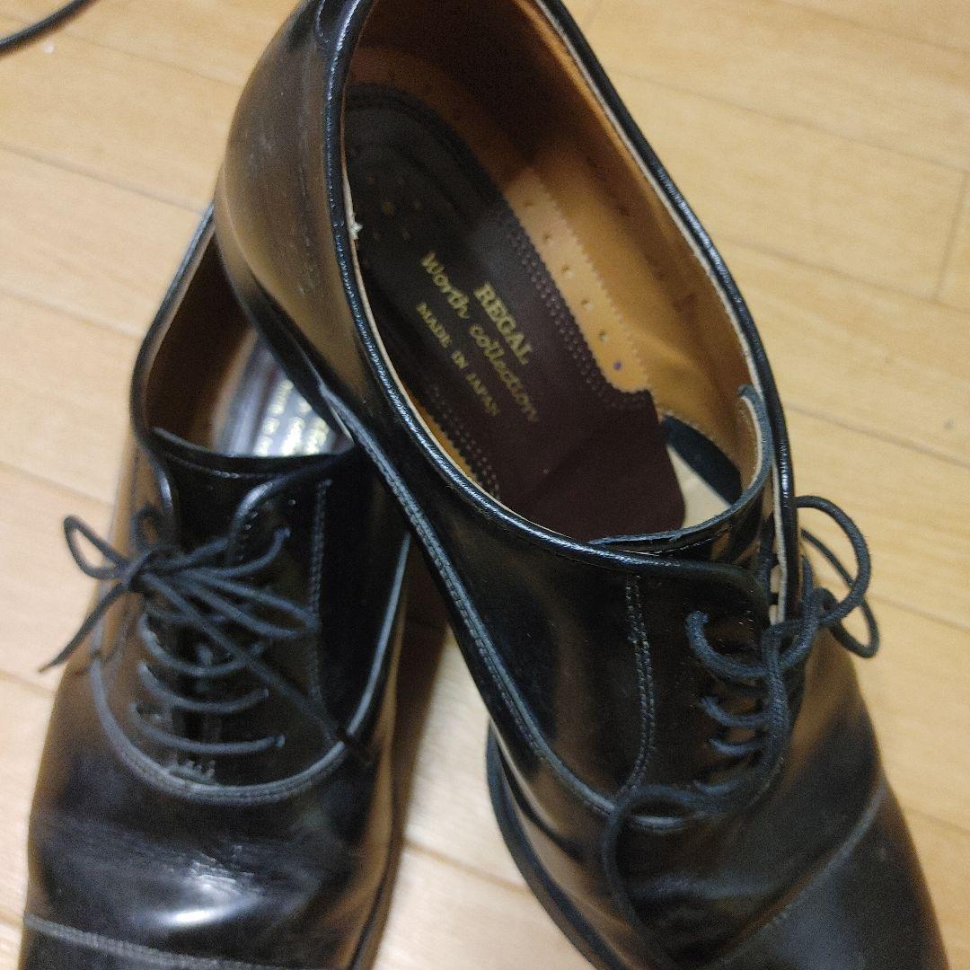REGAL Worth collection ブラックドレスシューズ - メルカリ