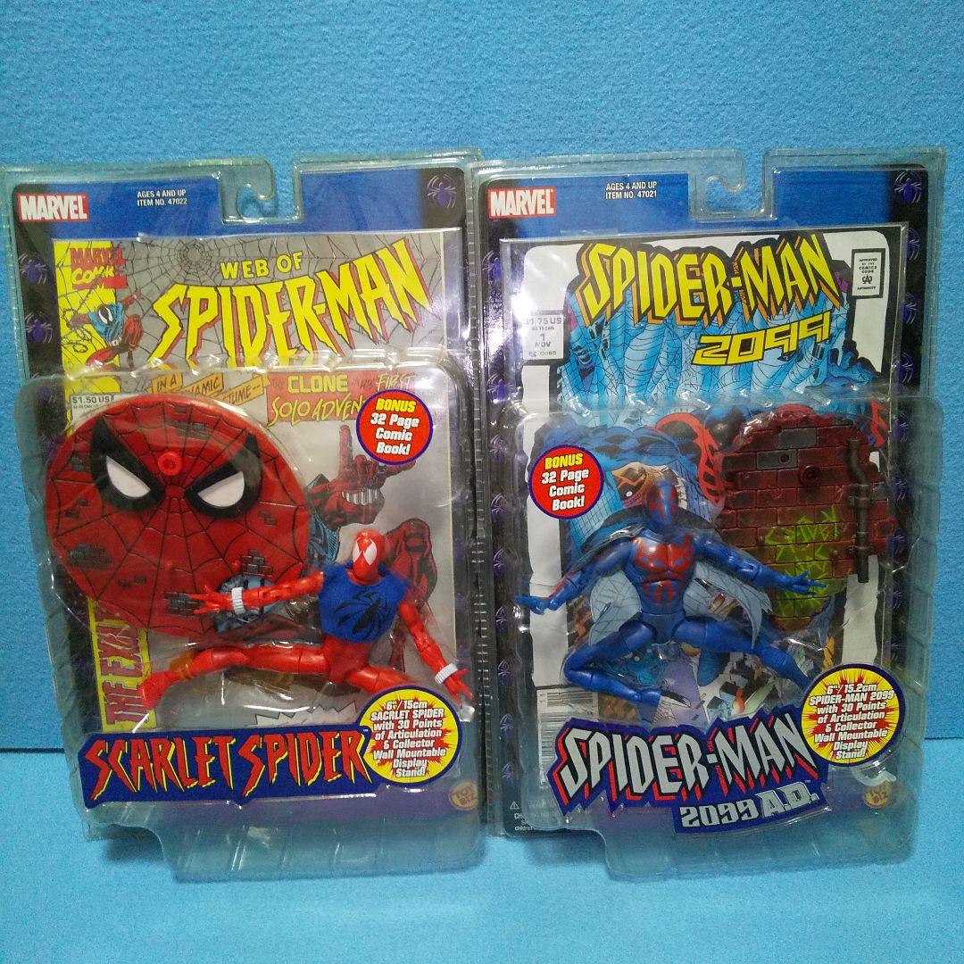 未開封★スカーレットスパイダー＆スパイダーマン2099/クラシックシリーズ２ ☆新品未開封 スパイダーマン2099 & スパイダーウーマン 2 PCS SET