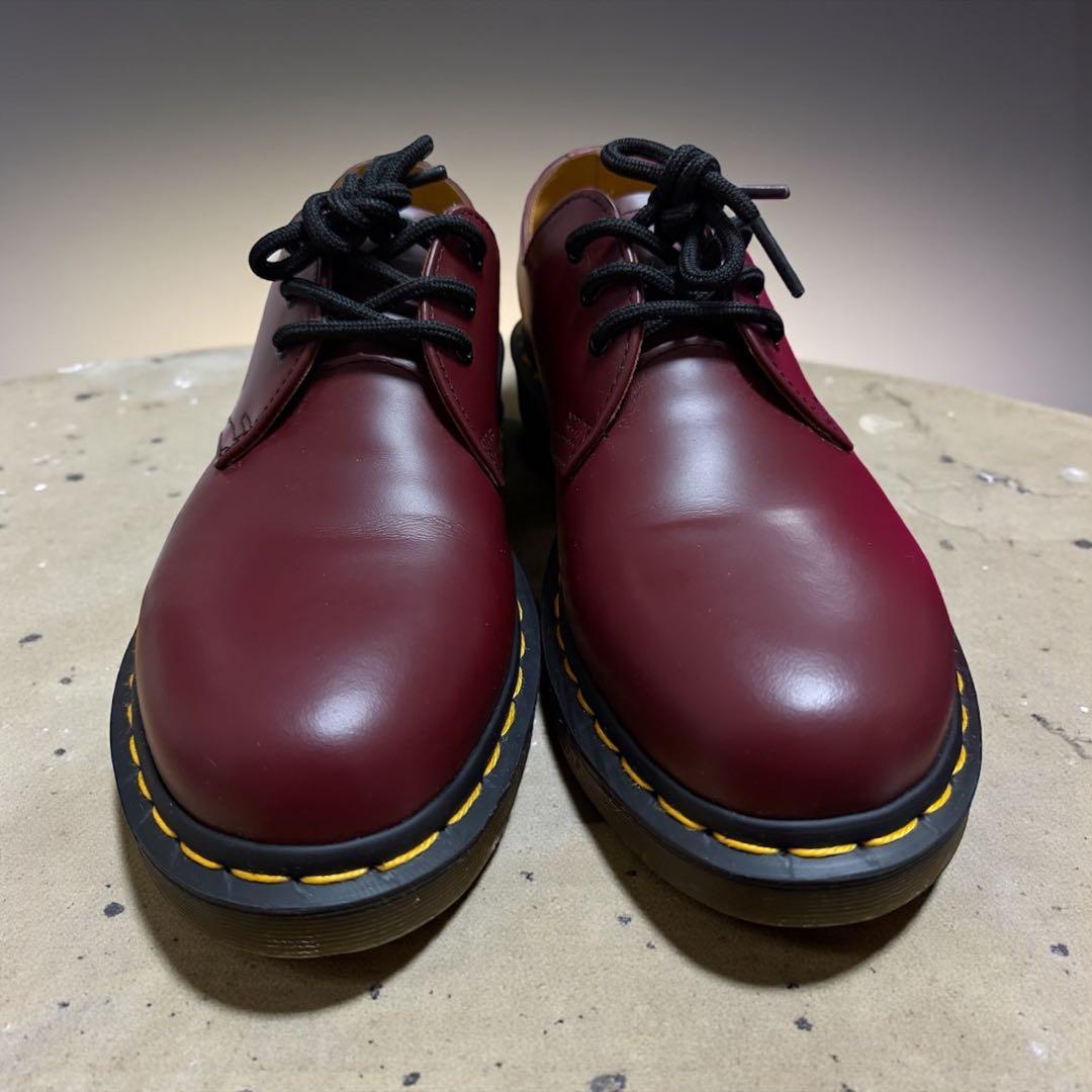 Dr. Martens 1461 3ホール UK5/EU38チェリーレッド 箱付 - メルカリ