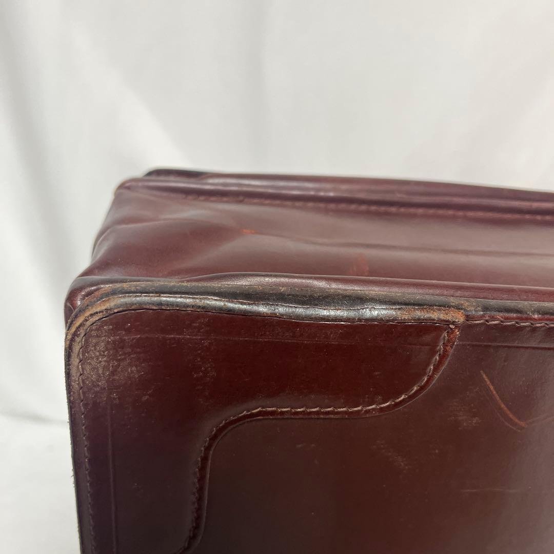 ホワイトハウスコックス 極上ブライドルレザー ダレスバッグ 廃盤品