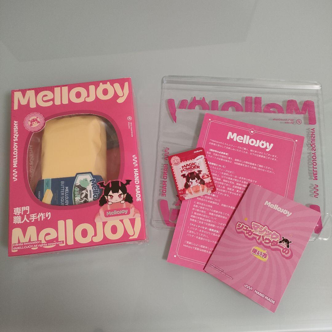 新バター 新パッケージ Mellojoy メロジョイ パウダー付き 青タグ