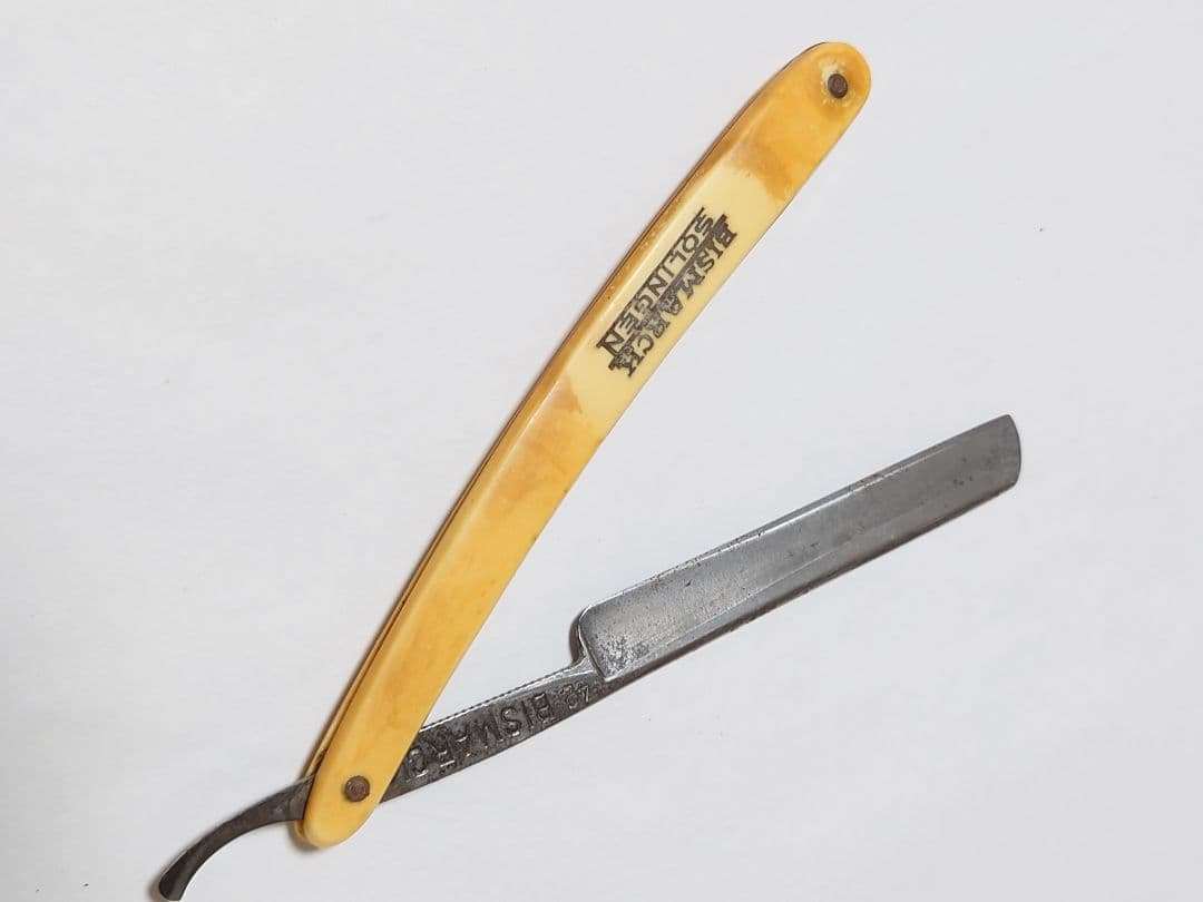 理容 美容 床屋 ゾーリンゲン PUMA ストレートレザー 西洋剃刀 ビンテージ