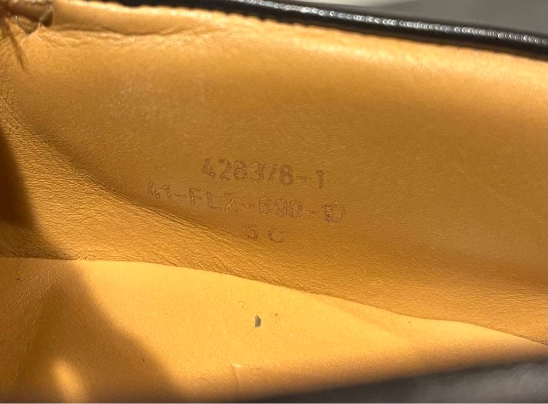 J.M.WESTON yacht Derby #690 ヨット ブラック 5C