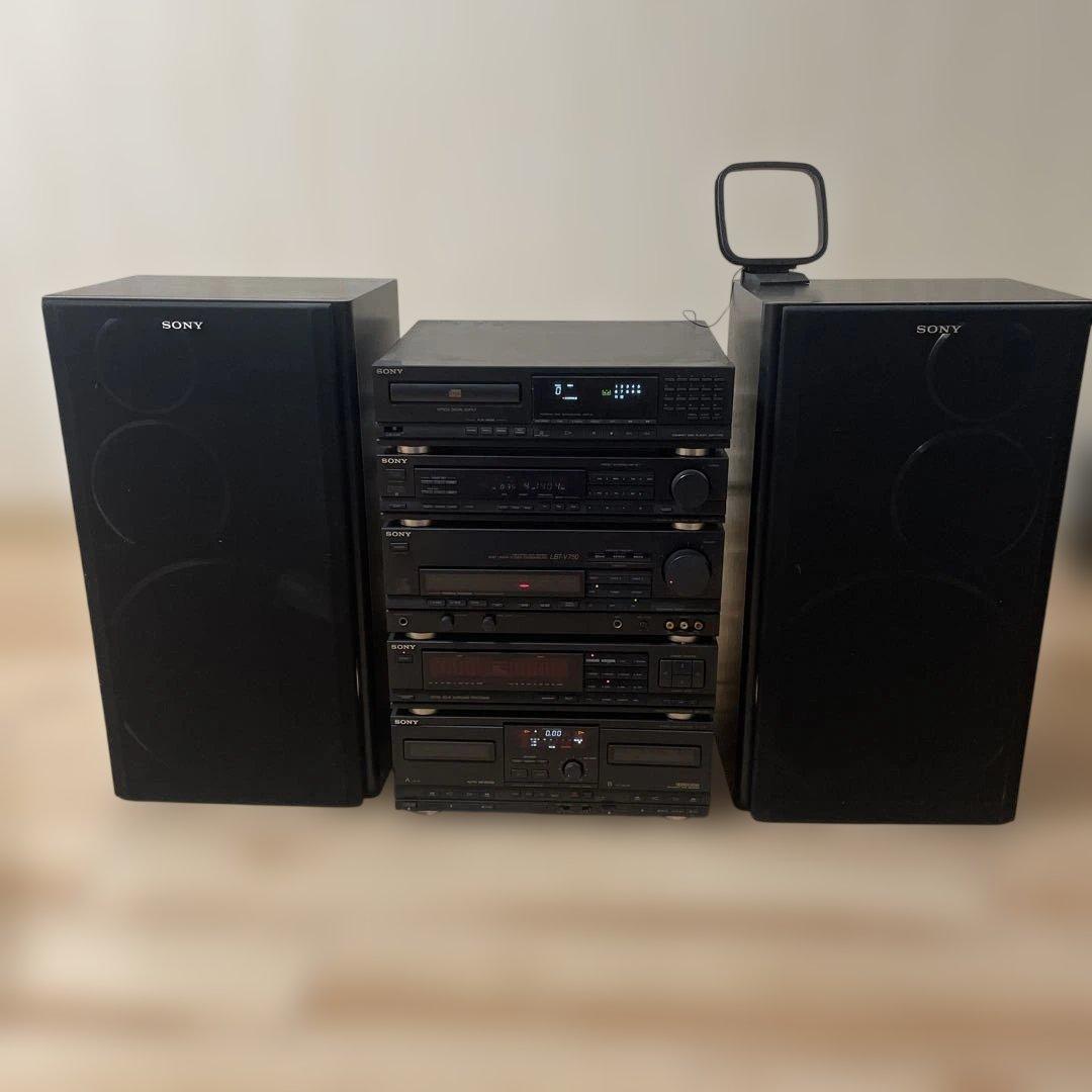 【直接取引手渡し限定】東京都豊島区　ジャンクSONY コンポ LBT-V750 2026年最新】SONY LBT-V750の人気アイテム - メルカリ