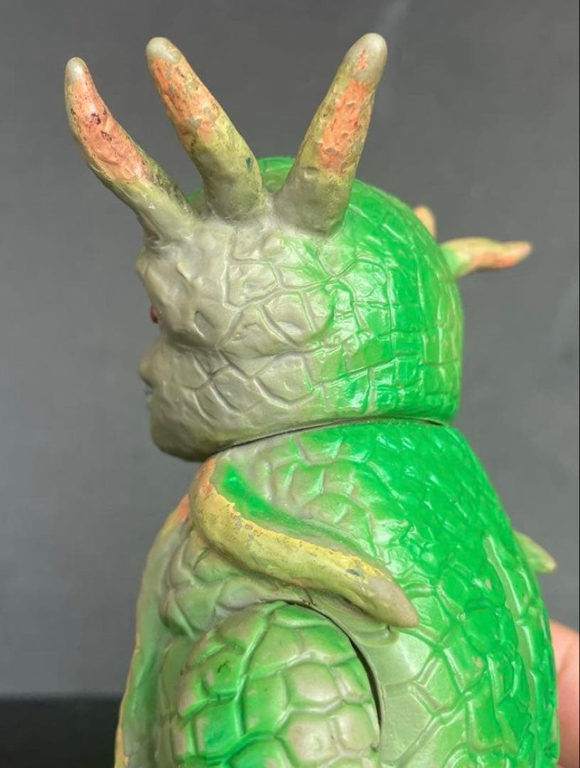 ミラーマン登場 宇宙怪獣 キングザイガー ソフビ 公開当時品 - メルカリ