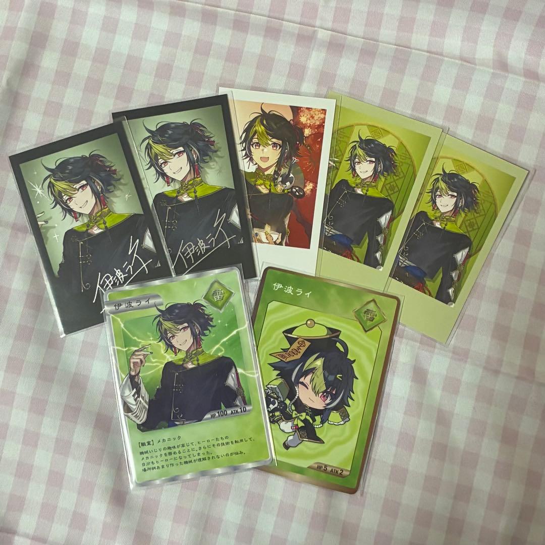 にじさんじ 伊波ライ チェキ風カード Dytica 2周年 - メルカリ