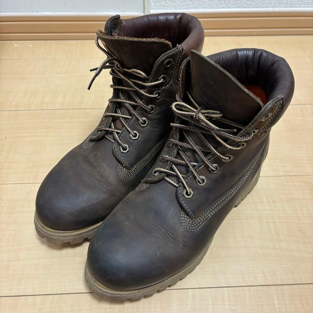 【希少】 timberland プレミアム ブーツ 7.5W