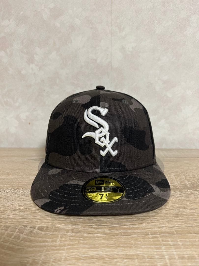 アベイシングエイプ BAPE MLB WHITESOX 59FIFTIY CAP BAPE® X MLB X NEW ERA WHITE SOX 59FIFTIY CAP 2024年 3月 9日(土