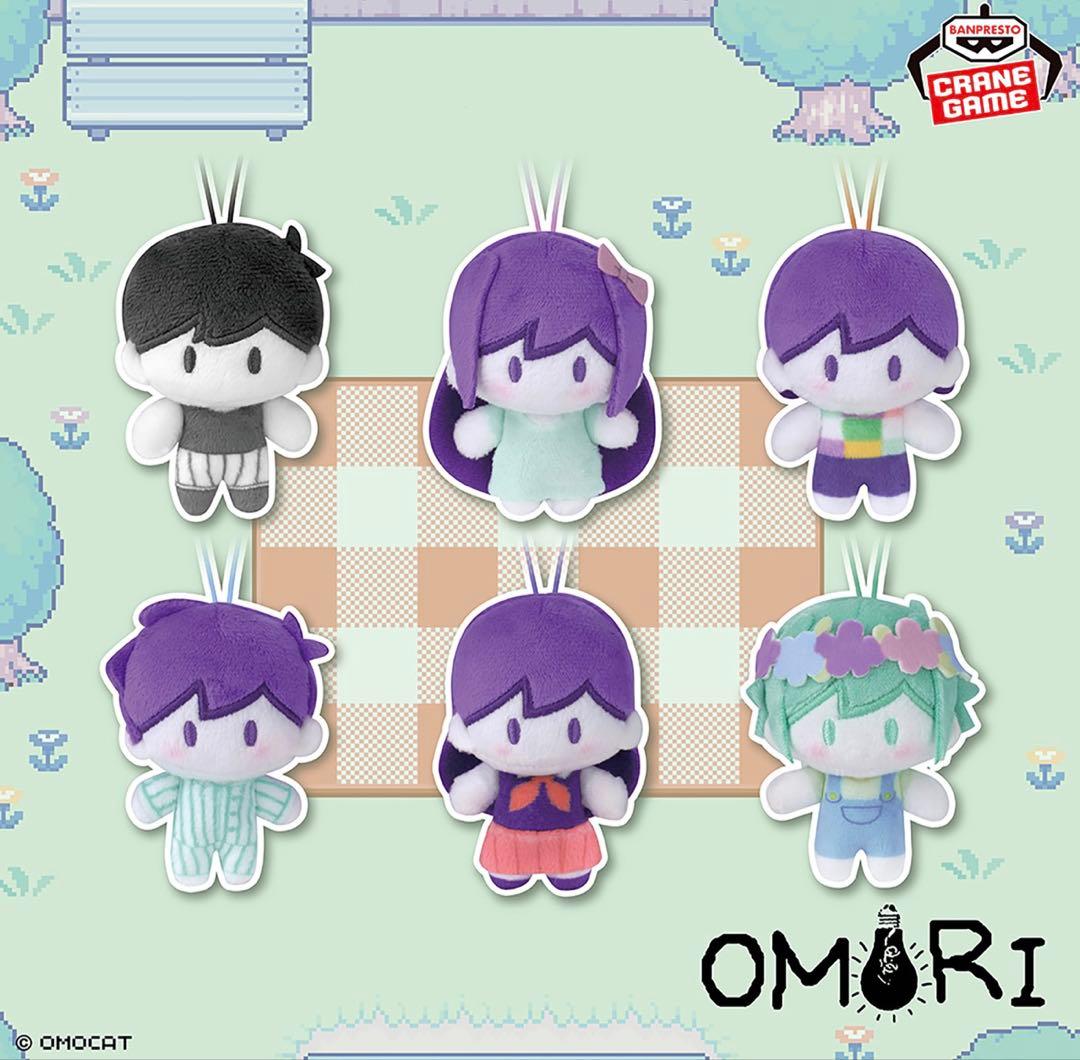 omori ぬいぐるみマスコット＆おすわりフィギュア【8体セット】 - メルカリ
