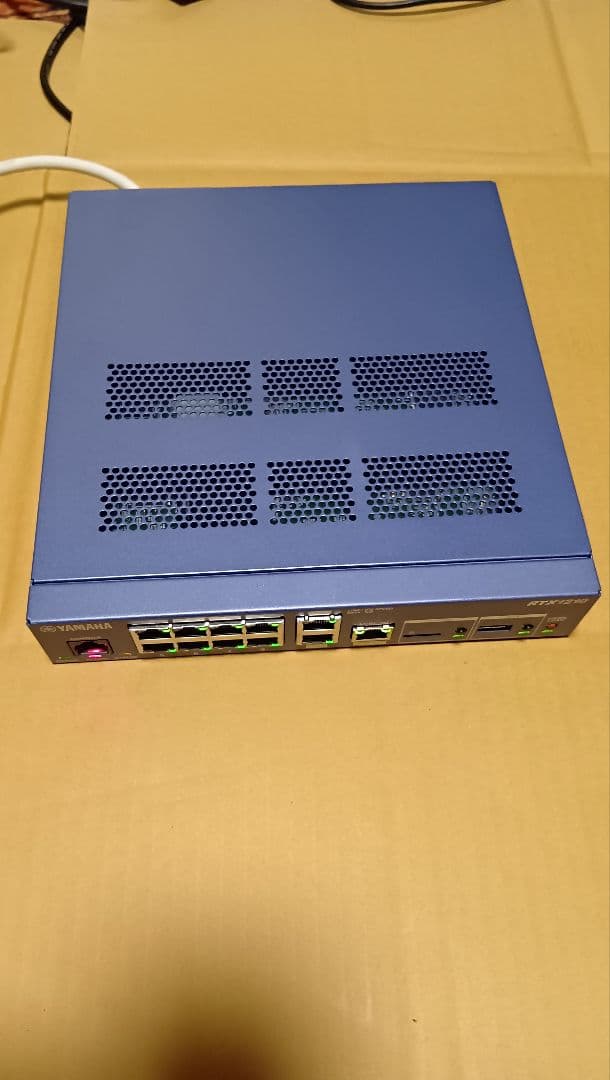 Yamaha RTX1210 ネットワークルータージャンク 楽天市場】YAMAHA ギガアクセスVPNルーター RTX1210 初期化済み