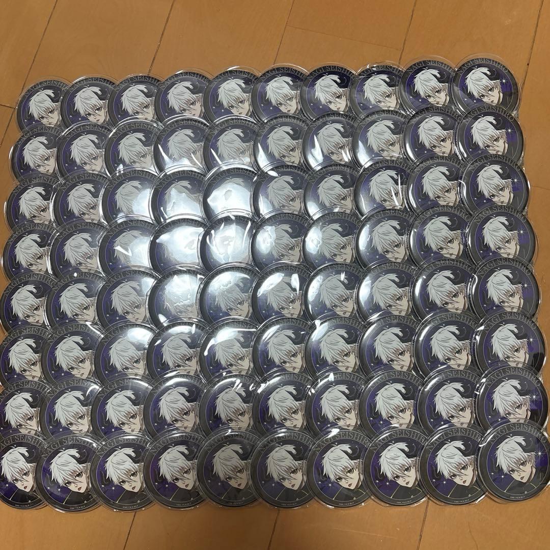 ブルーロック ファボテリア 天使と悪魔 缶バッジ 悪魔 凪誠士郎 80点