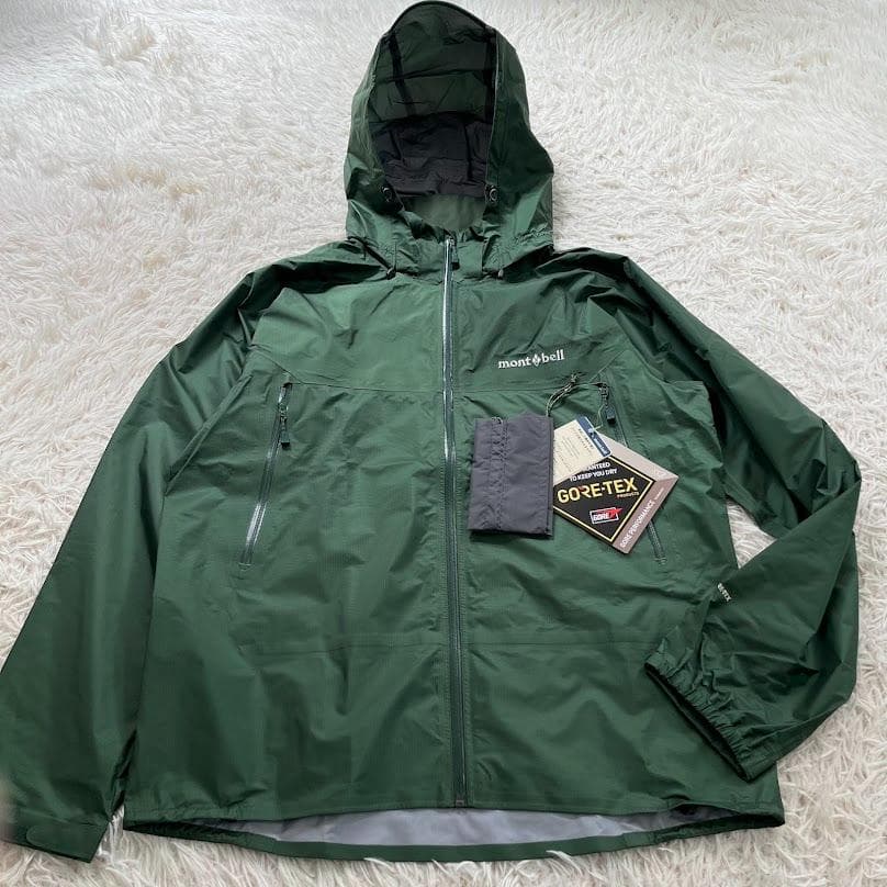新品タグ付き モンベル ストームクルーザー XL 大きいサイズ ダーク