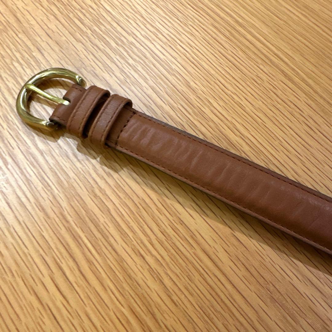 coach ベルト ブラウン 75 全長90㎝ キャメル コーチ オールドコーチ