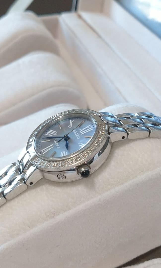 定価18万円 SEIKO エクセリーヌ電波ソーラー swcw007 - メルカリ