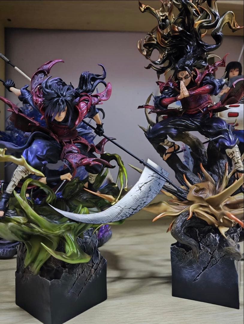 NARUTO ナルト 千手柱間 うちはマダラ ガレージキット ガレキ スタチュー NARUTO ナルト うちはマダラ 1/6ガレージキット ガレキ スタチュー①⑧