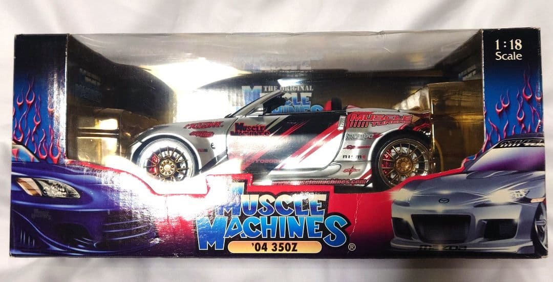 マッスルマシーンズ '04 350Z 1:18 日産 Z33 シルバー - メルカリ