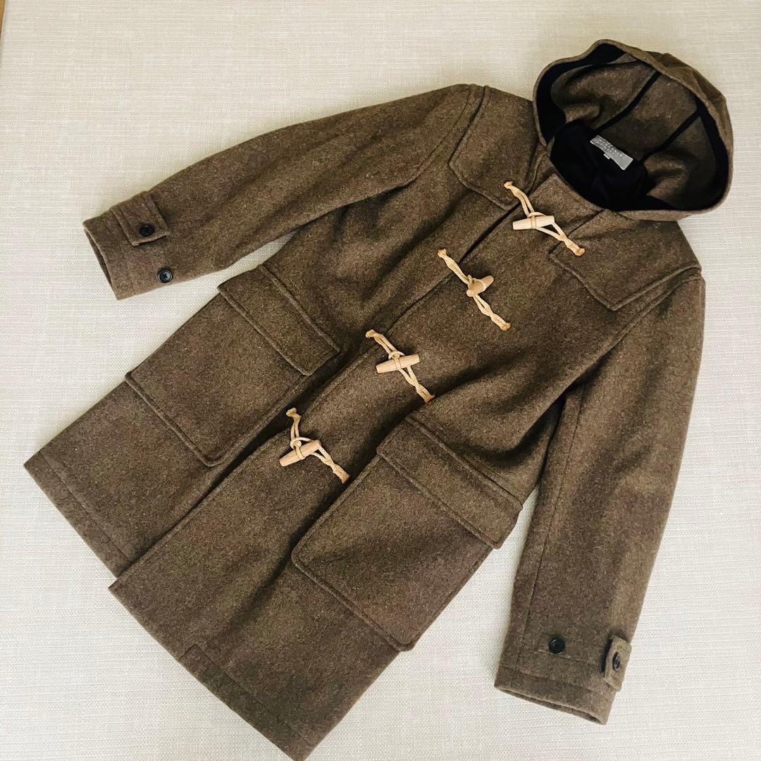 美品】マーガレットハウエル FOX brothers ダッフルコート オリーブ