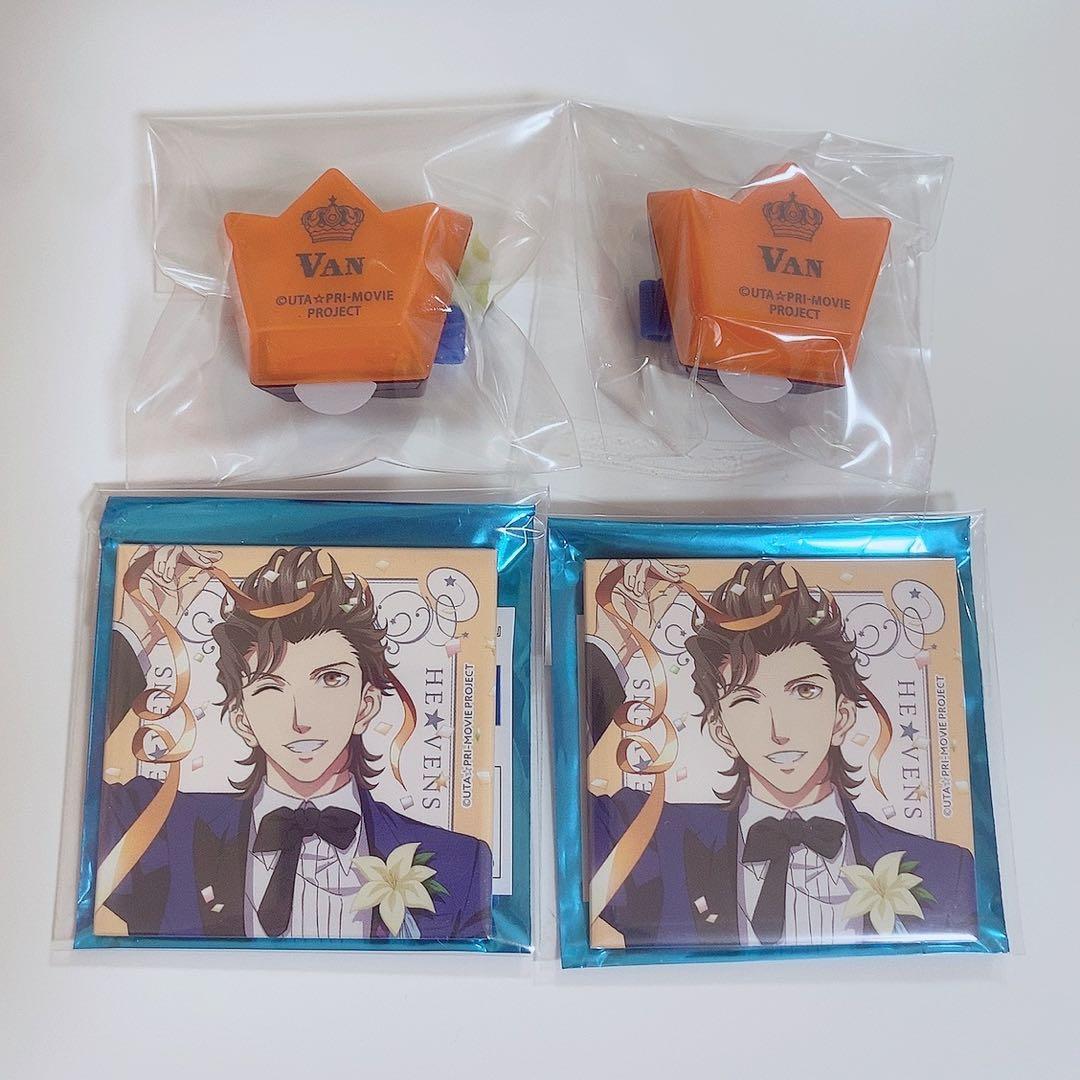 桐生院ヴァン うたプリ リングライト アニカフェ 缶バッジ 7th