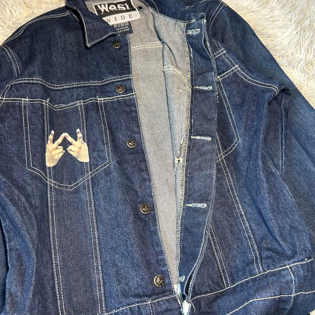 美品 WEST SIDE デニム ツナギ オールインワン XL 濃紺 bboy - メルカリ