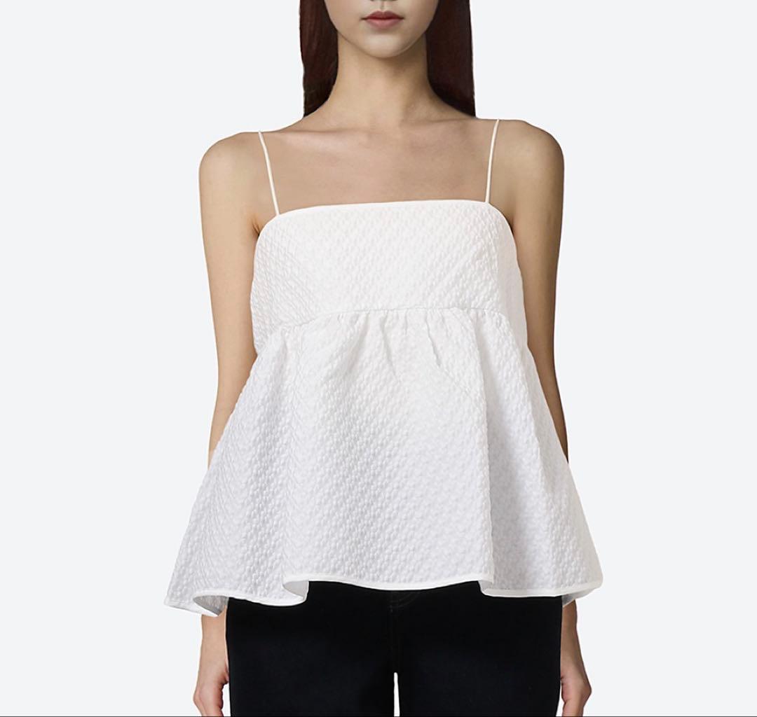 cecilie bahnsen＊セシリーバンセン＊SELENA TOP UK12 Cecilie Bahnsen Selena Top in Black | FWRD