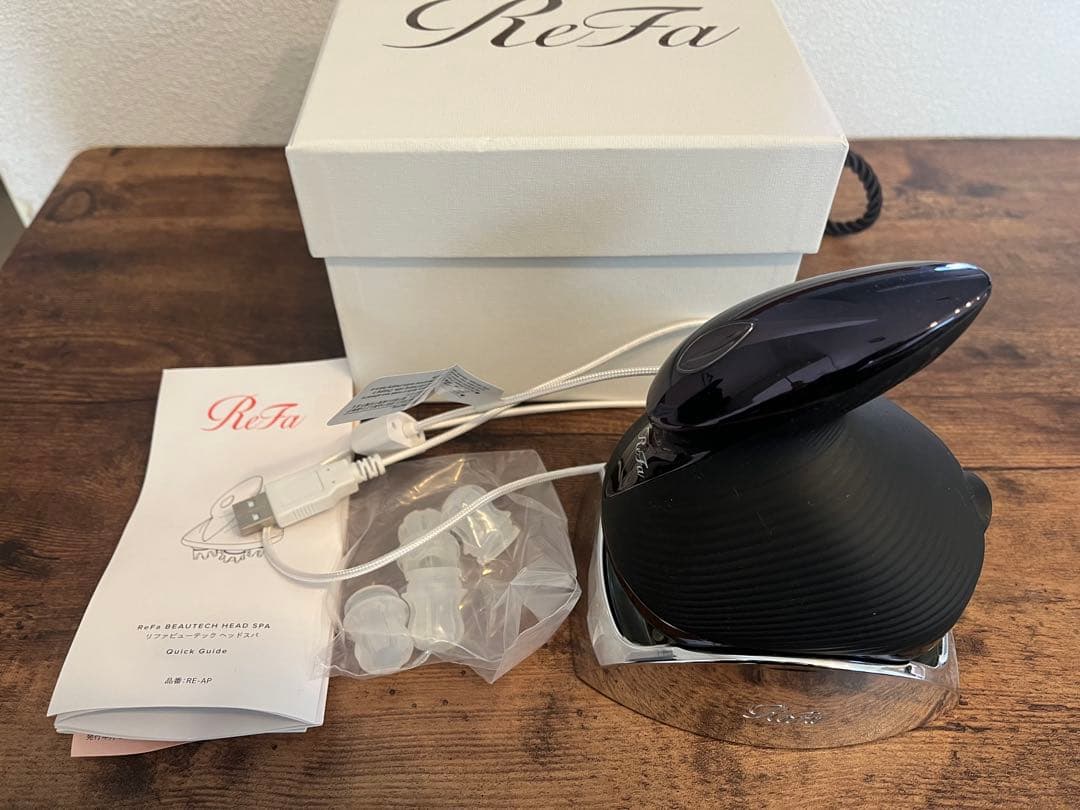 ReFa リファビューテック ヘッドスパ(ブラック) - メルカリ