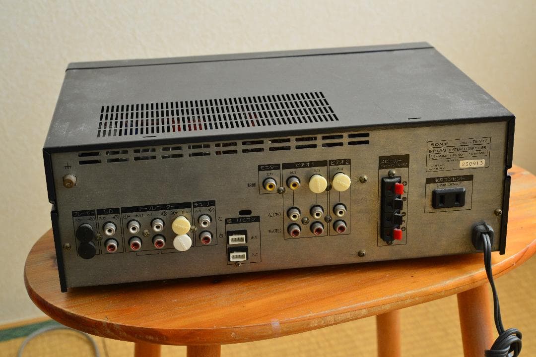 SONY プリメインアンプ TA-V77 【ジャンク品】 - メルカリ