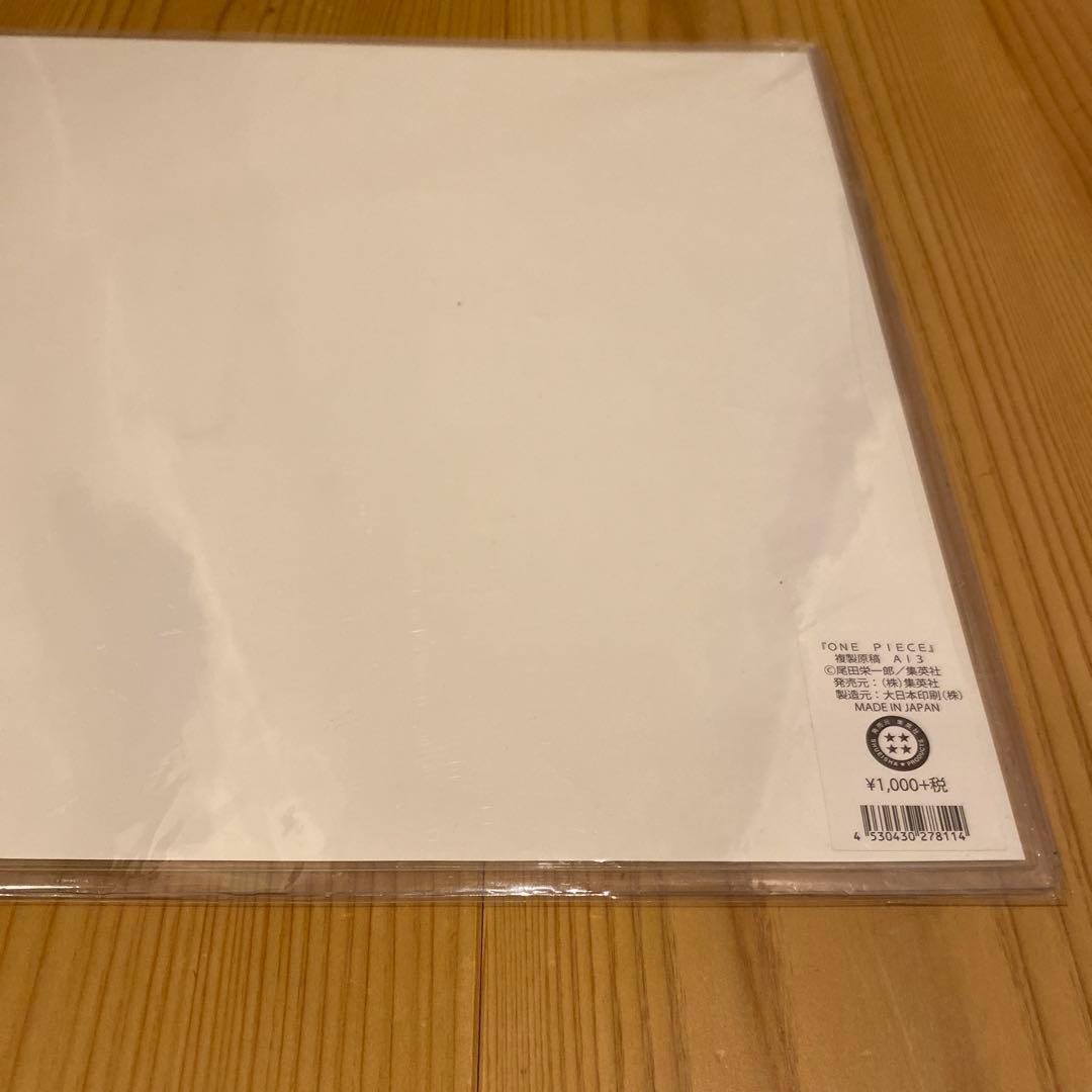 ワンピース　複製原画　複製原稿　ナミ　ロビン　ONEPIECE